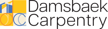 Damsbaek Carpentry logo plus text